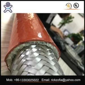 Fire Resistant Fiberglass Sleeve for Hdraulic Hose