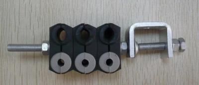 Optical Fiber Cable Clamp for 5 mm and 12 mm Fiber Cable and Power Cable