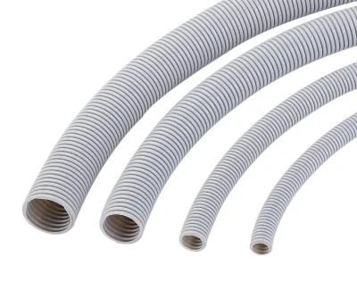 as 16mm Grey Fire Resistant PVC Flexible Corrugated Conduit Pipe Price