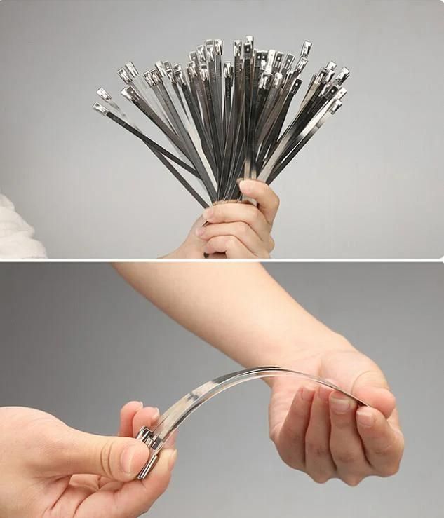 304 Ball Lock Stainless Steel Cable Tie