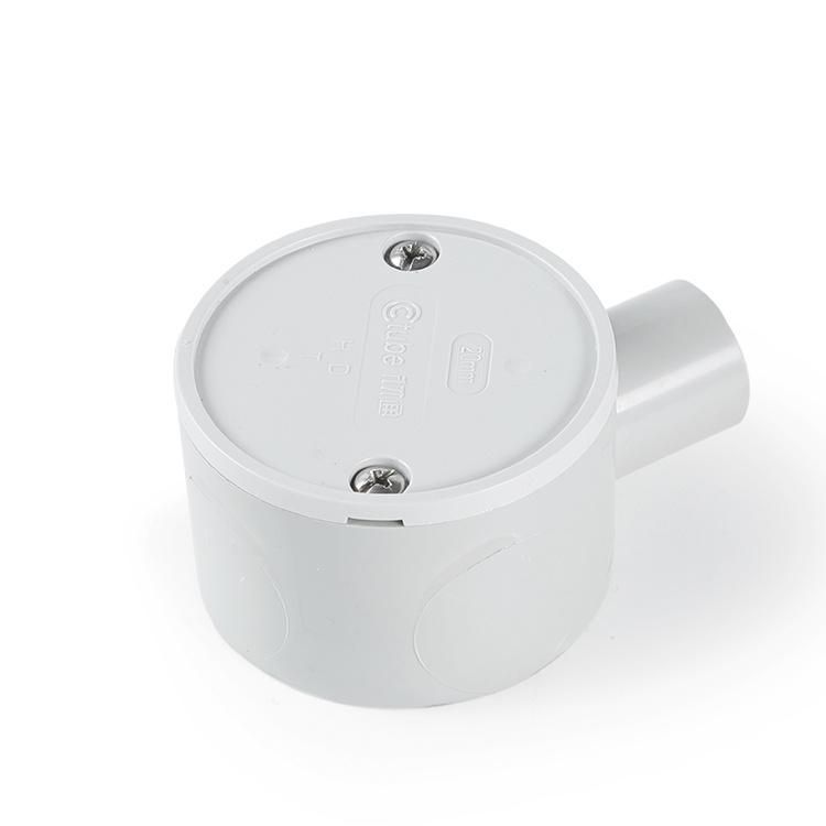 Plastic Electrical PVC Junction Box 4 Ways 20mm & 25mm