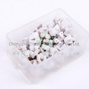 Shock Resisting Circle Nail Plastic Cable Clips