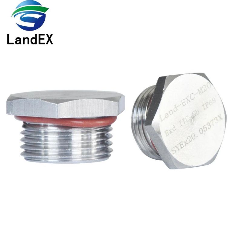 Metric Explosion Proof Stainless Steel Hexagonal Waterproof Hole Plug