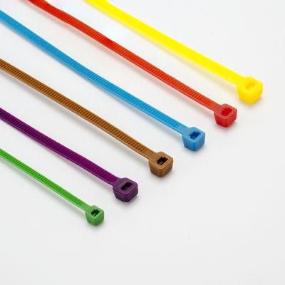 High Quality Colourful Plastic Tie Self-Locking Nylon Cable Ties