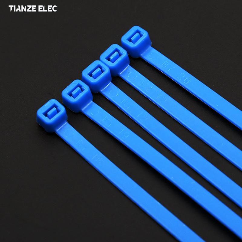 4.8X200mm 8inches UV-Anti Blue Self-Locking Nylon Cable Ties