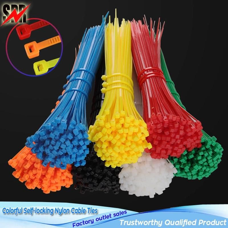 Good Quality Colorful Self-Locking Nylon Cable Ties