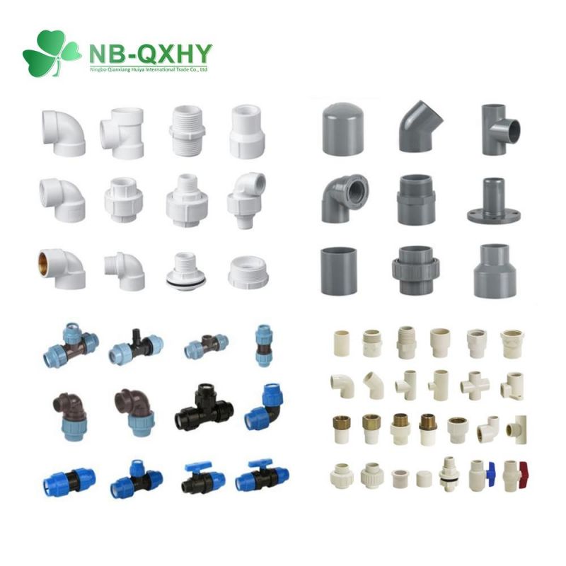 Plastic PVC UPVC Electrical Conduit 90 Degree Elbow Electrical Connector Cable Pipe Fittings