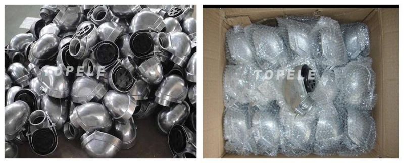 Aluminum Die Cast Service Entrance Cap Thread Type / Rigid Conduit Service Entrace Cable Cap