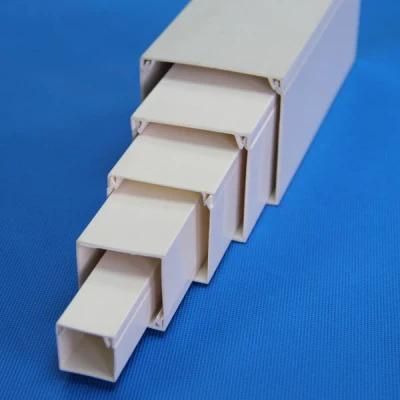 Durable PVC Cable Trunking with Adhesive Tape