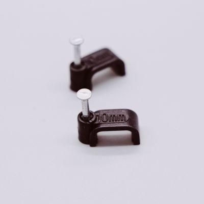 Fixed Plastic Wire Accessories Piercing Connector Square Cable Nail Clip with CE New