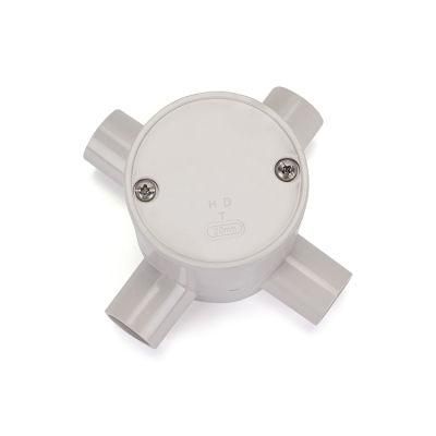 IEC 61386 Standard LSZH, Lsoh Shallow 4 Way Junction Box