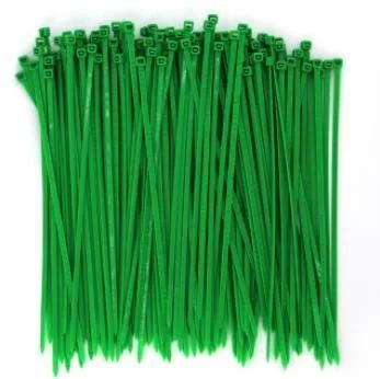 Durable and Super High Tension Green Color Nylon66 Cable Tie