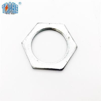 20mm/25mm / 32mm BS4568 Pipe Fittings of Steel Hexagon Locknut