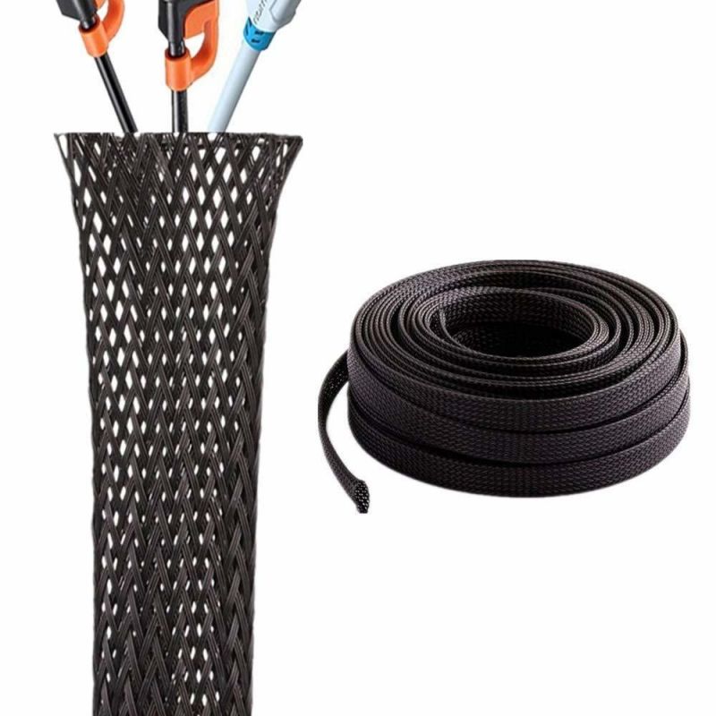 Flexible Pet Expandable Braided Sleeving for Cords Management and Tidy