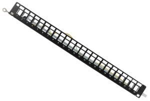 24 Port Blank FTP Patch Panel Cat5e/CAT6/CAT6A