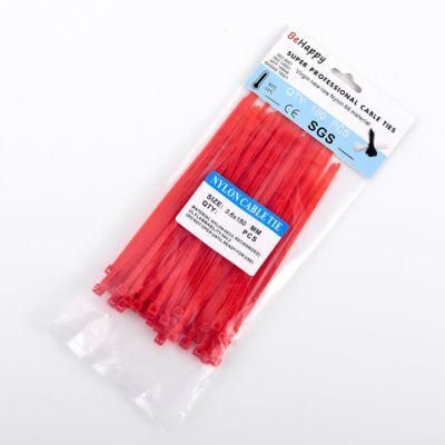 Self-Locking Nylon Cable Tie UV Nature Colour Zip Ties