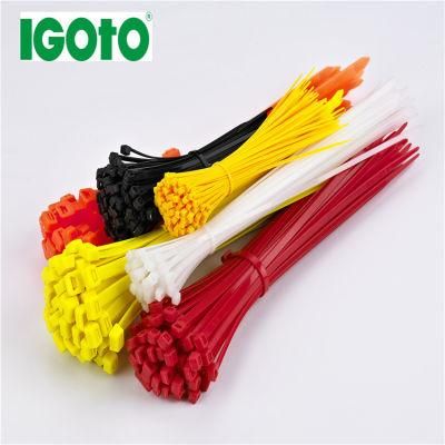 3mm 4mm 5mm 8mm 9mm Self Locking Nylon66 PA66 Nylon Cable Ties Factory