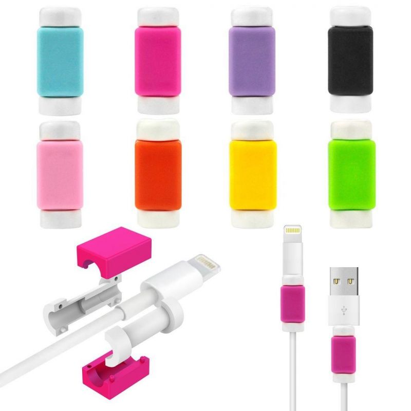 Lightning USB Charger Cable Protector Saver Cover for Apple iPhone