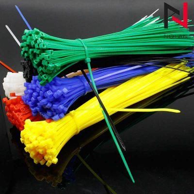 Lock Ties Wire Zip PA66 Plastic Fastener Professional Push Mount Self Locking Machine Nylon Cable Tie