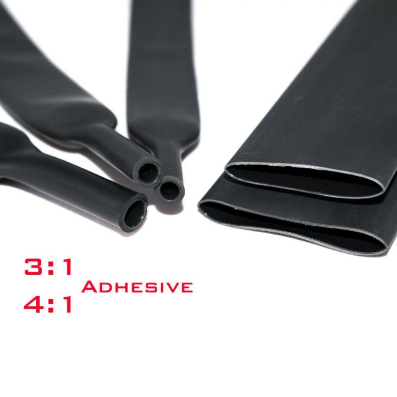 Waterproof Cable Wire Protection Dual Wall Heat Shrink Tubing Insulation Sleeve