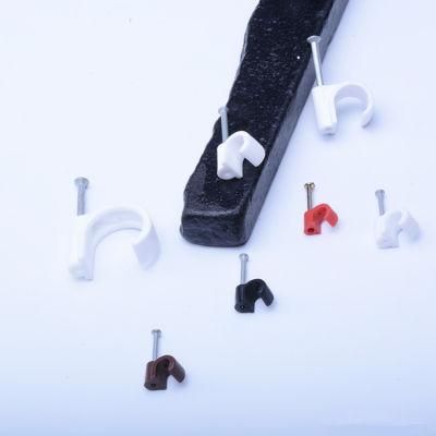 Square Cable Clip Nail Wall Cable Clamp