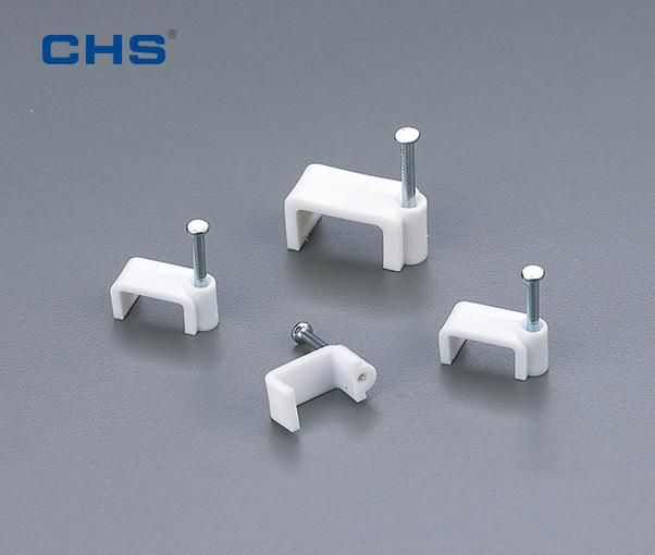 Flat Type PE Cable Clips Wire Clip (CHF-18mm)