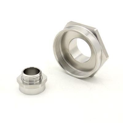 Brass Reducer NPT1-1/4-NPT1 Metal Cable Gland Hexagon Circle