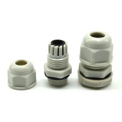 Hot Selling Waterproof IP68 Nylon Standard Thread Electrical Plastic Cable Gland