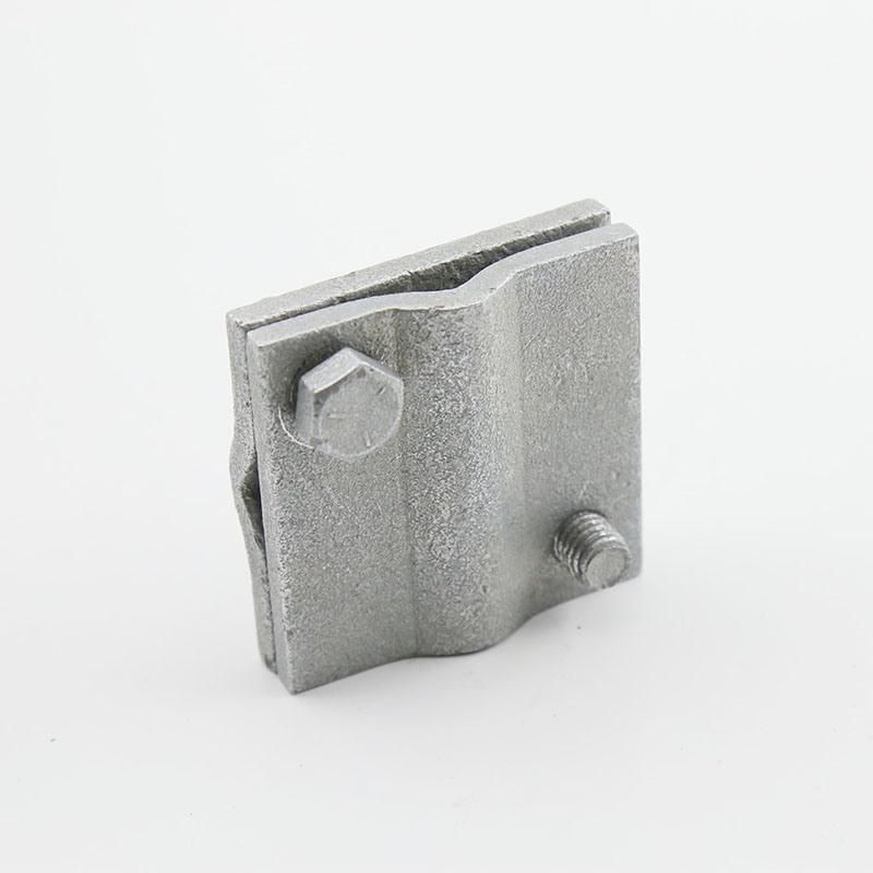 1/4" Hot Dipped Galvanized Crossover Clamp for Messenger Wire