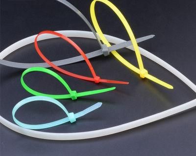 4.8*350mm Flame-Retarded Plastic Tie Straps Standard Self Locking Type Flexib Nylon 66 Cable Ties