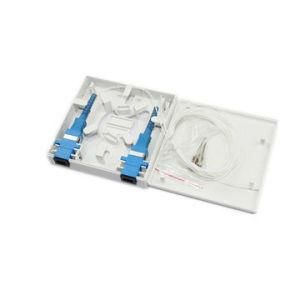 ABS PC Indoor FTTH Sc Fiber Optic Face Plate, Fiber Mini Terminal Box