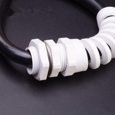 UL Approved Nylon PA66 Spiral Cable Glands for a. C. E Parts