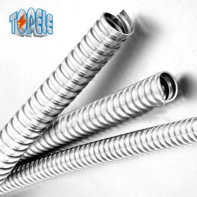 BS Standard 20mm 25mm Galvanized Flexible Steel Conduit Pipe