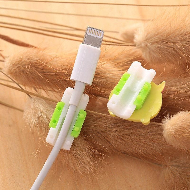 Phone Charging Cable Cartoon Protector Case Data Line Protection Cover
