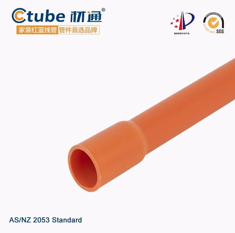 32mm Orange HD Rigid Conduit Electrical Pipe - 4m