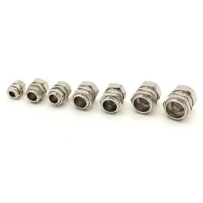 Silicon Rubber Insert Type Brass Cable Gland M12*1.5