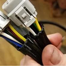 Flexible Pet Expandable Braided Auto Cable Kit Sleeving