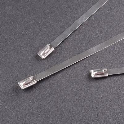 China Factory China Supplier 304 and 316 Material Stainless Steel Cable Ties