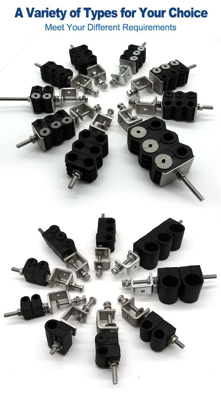 Three Stack Through Type Cable Hanger for 7/8" Feeder