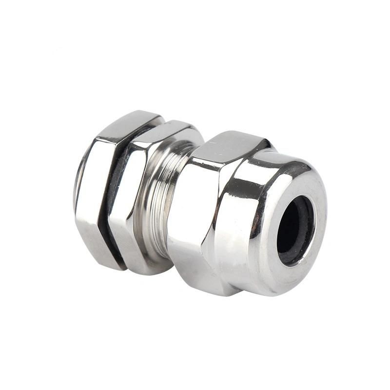 Professional Factory of Waterproof Pg Thread Stainless Steel Cable Glands Connector IP68