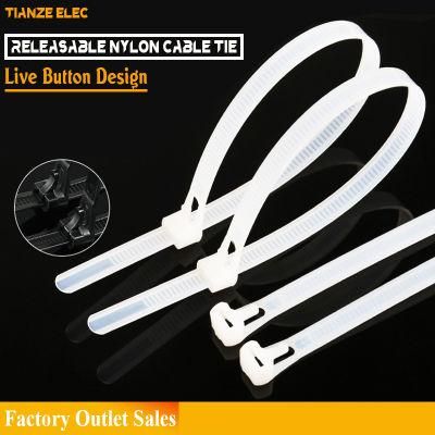 Releasable Nylon Cable Ties (Recyclable Nylon Cable Ties)