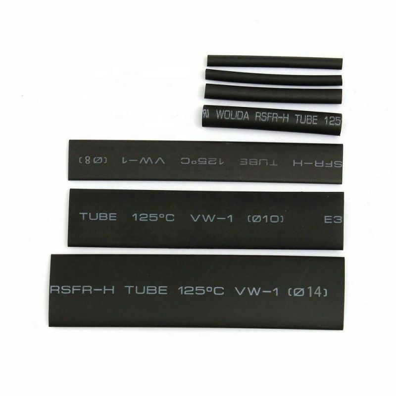 Electronic Components Silicone Rubber Heat Shrink Tube