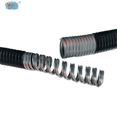 PVC Coated Metallic Flexible Conduit Waterproof Steel Flexible Round Conduit Pipe China Manufacture