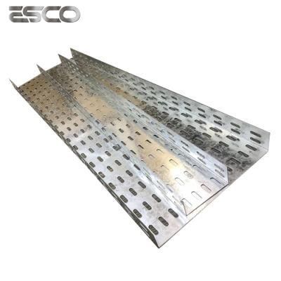 Steel Galvanized Tray Trunking Cable Ladder with Hole