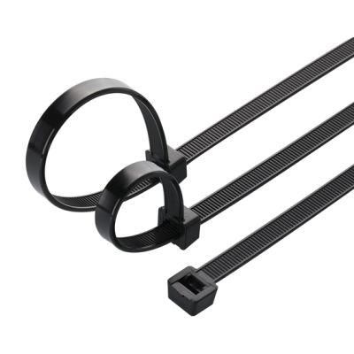 Supplier 5.6*300mm Black Nylon Hi Quality Self Locking Cable Tie