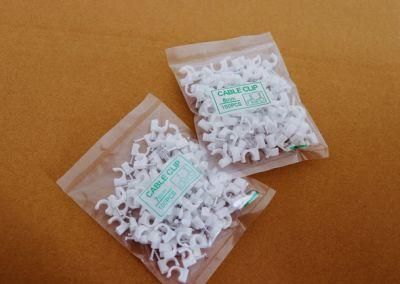 SGS RoHS Approved Plastic Ring Clamp Drop Cable Desk Wholesale Organizer Clip ODM