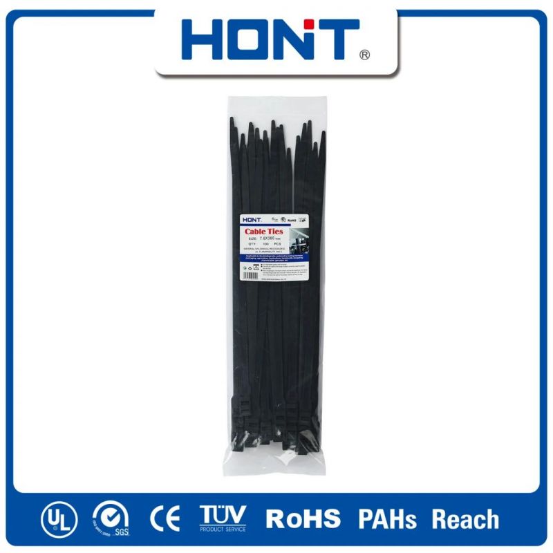 Hont Nylon Plastic Bag + Sticker Exporting Carton/Tray Cable Ties
