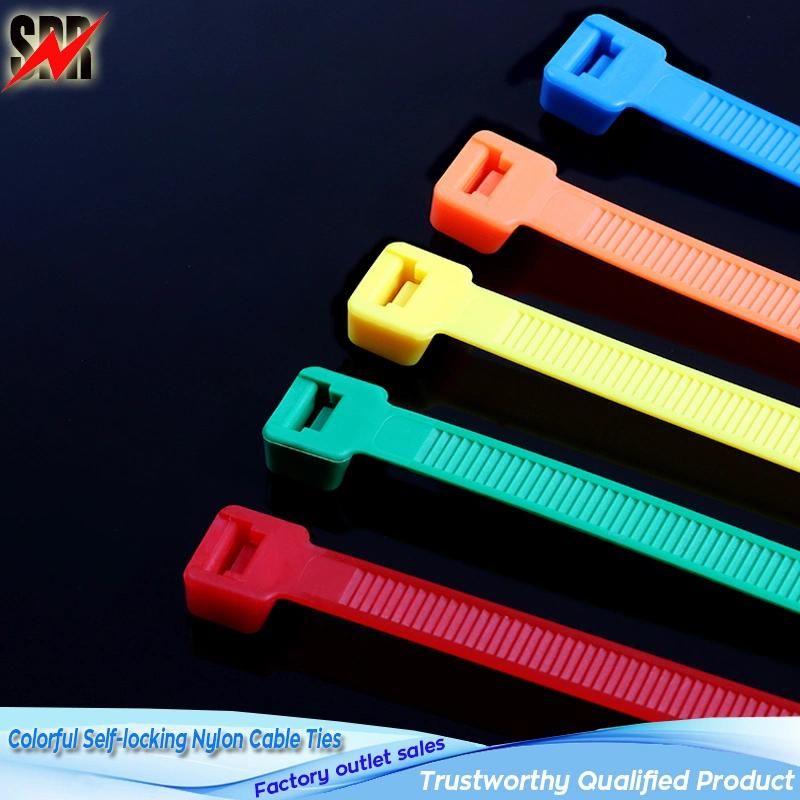 Good Quality Colorful Self-Locking Nylon Cable Ties