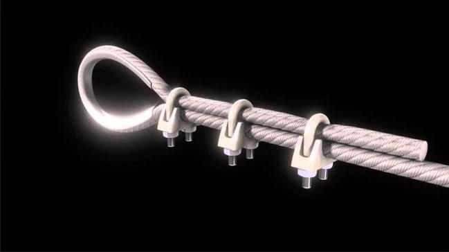 High Quality DIN741 Malleable Wire Rope Clip