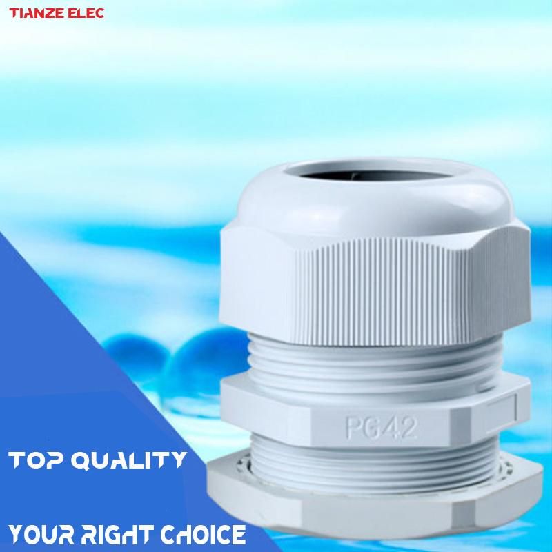 Pg42 IP68 Waterproof Grade Nylon Cable Gland